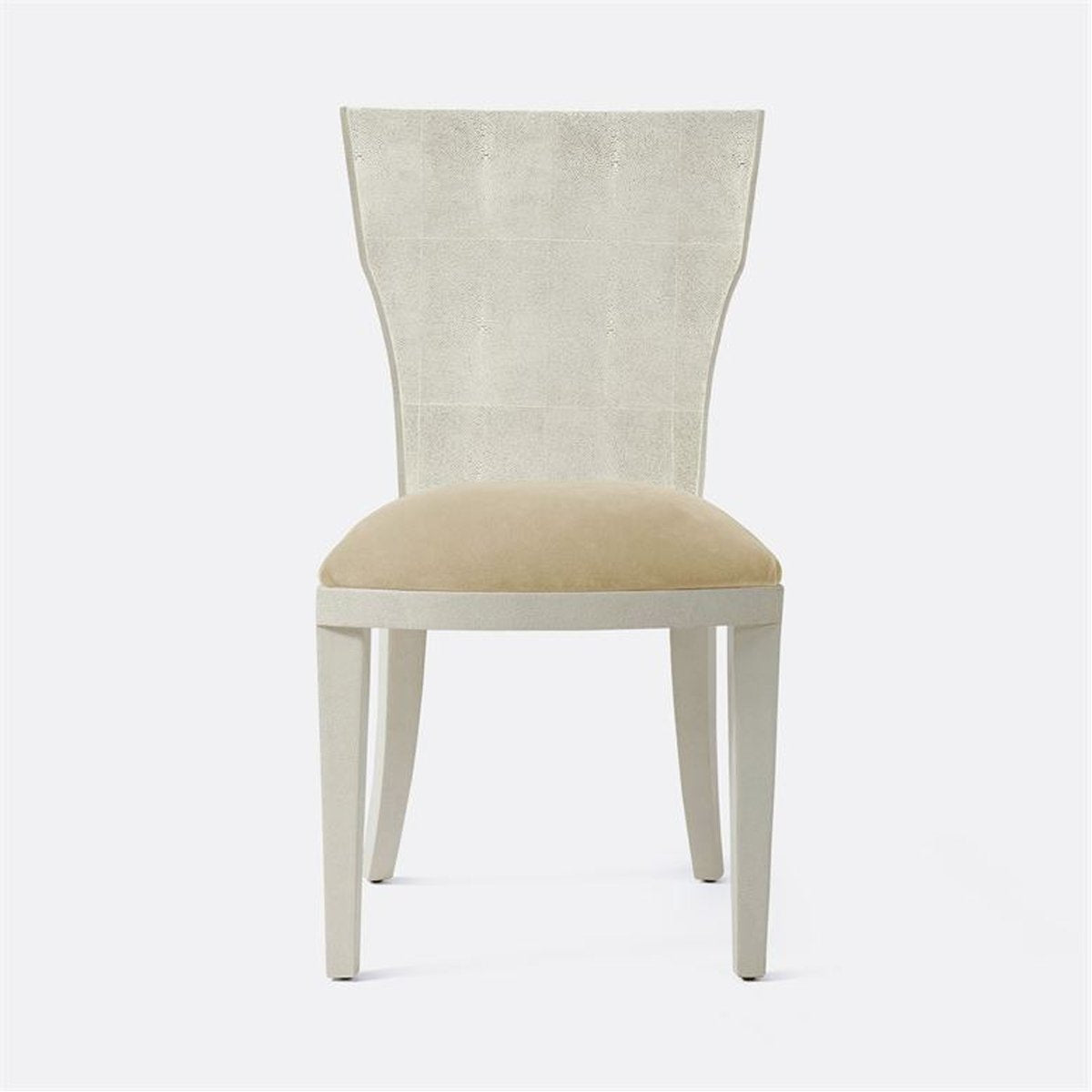 Made Goods Blair Vintage Faux Shagreen Chair, Severn Canvas