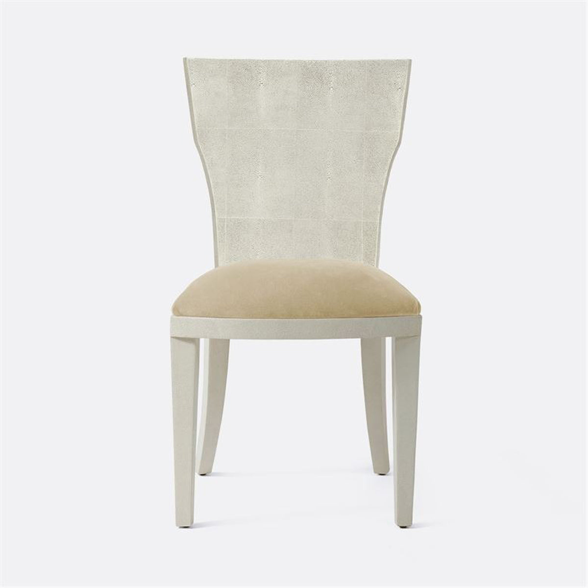 Made Goods Blair Vintage Faux Shagreen Chair in Weser Fabric