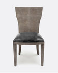 Made Goods Blair Vintage Faux Shagreen Chair in Alsek Fabric