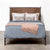 Made Goods Brennan Textured Bed in Oak