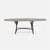 Made Goods Royce Abstract Branch Oval Dining Table in Faux Shagreen Top