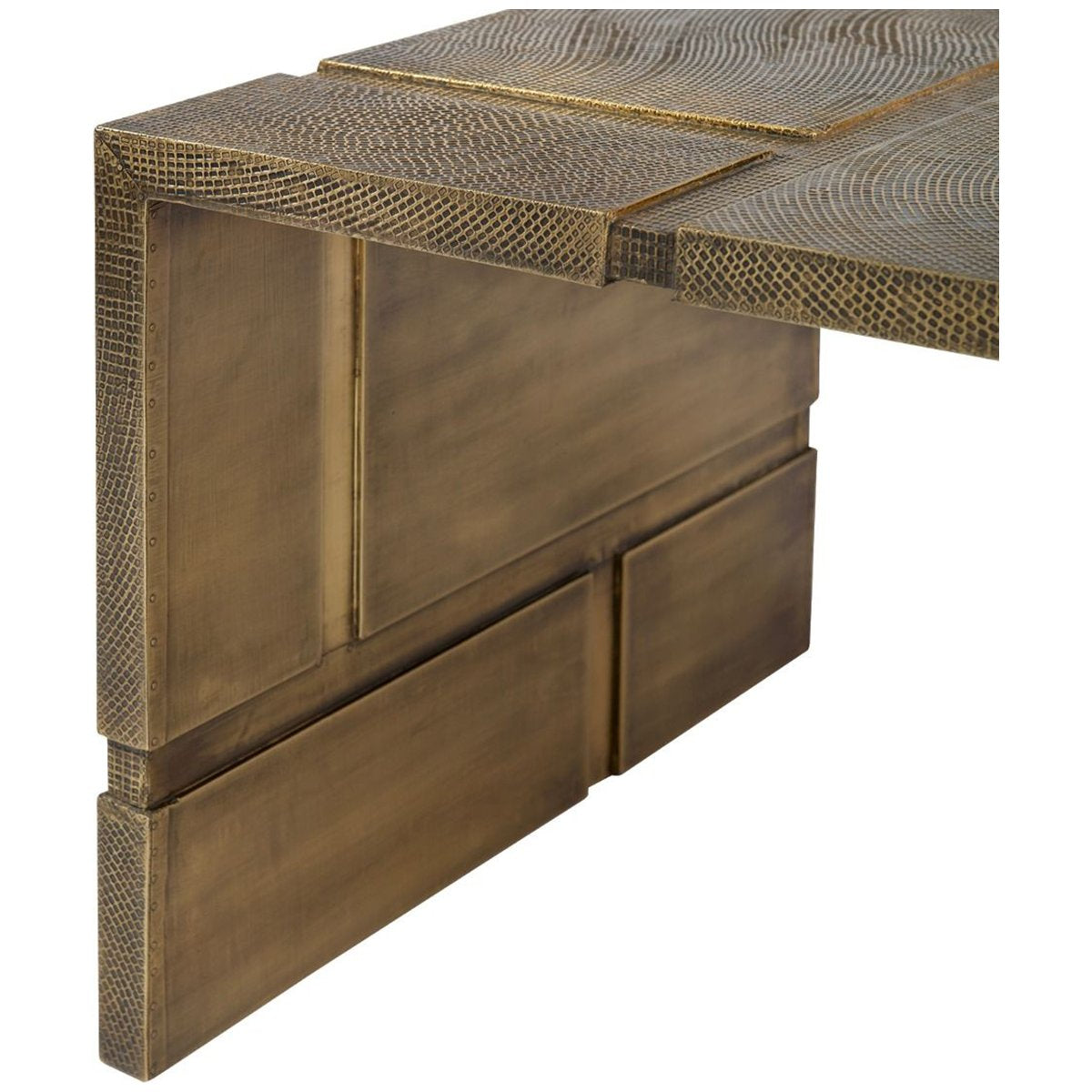 Villa &amp; House Hollis Coffee Table - Brass