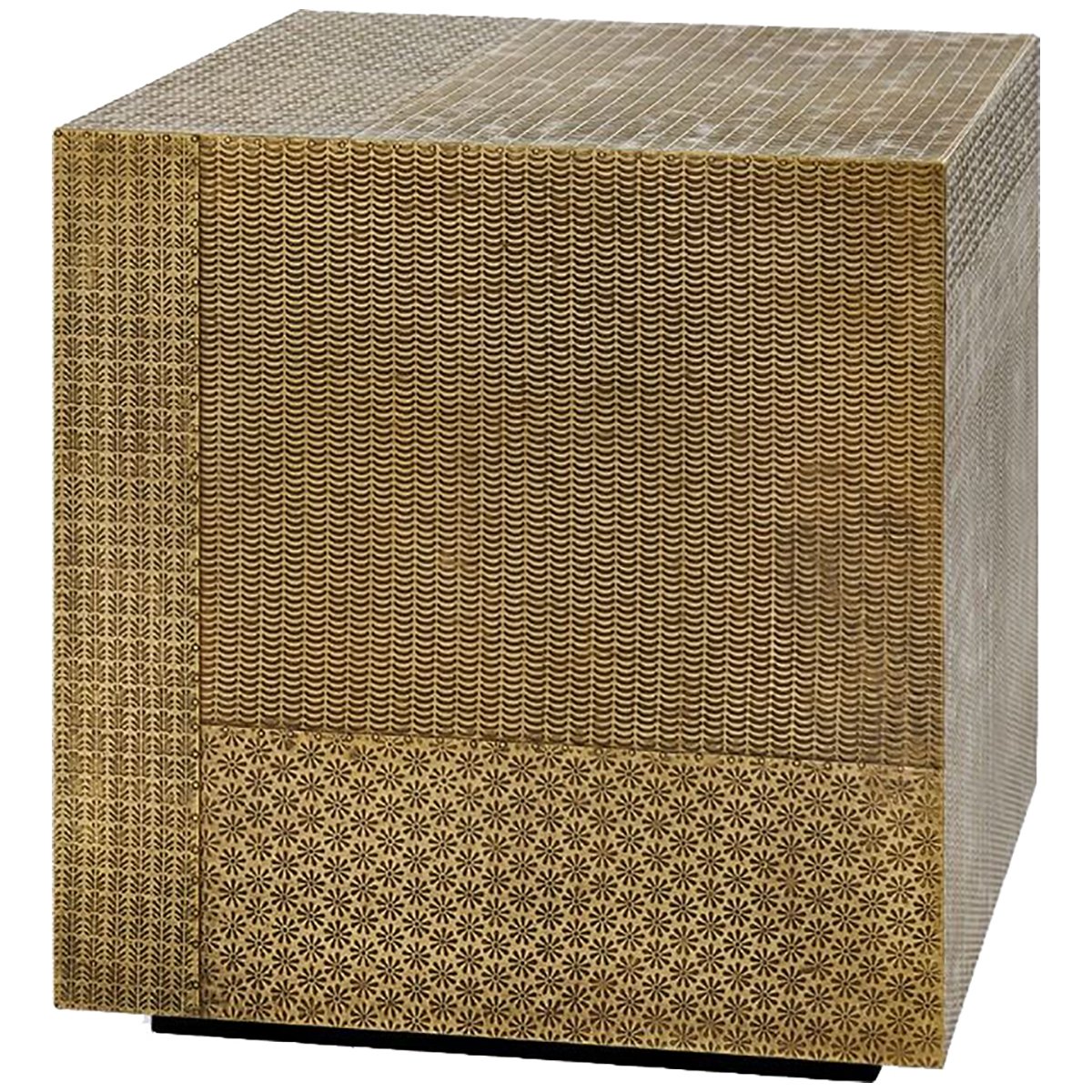 Villa &amp; House Majorel Side Table - Antique Brass