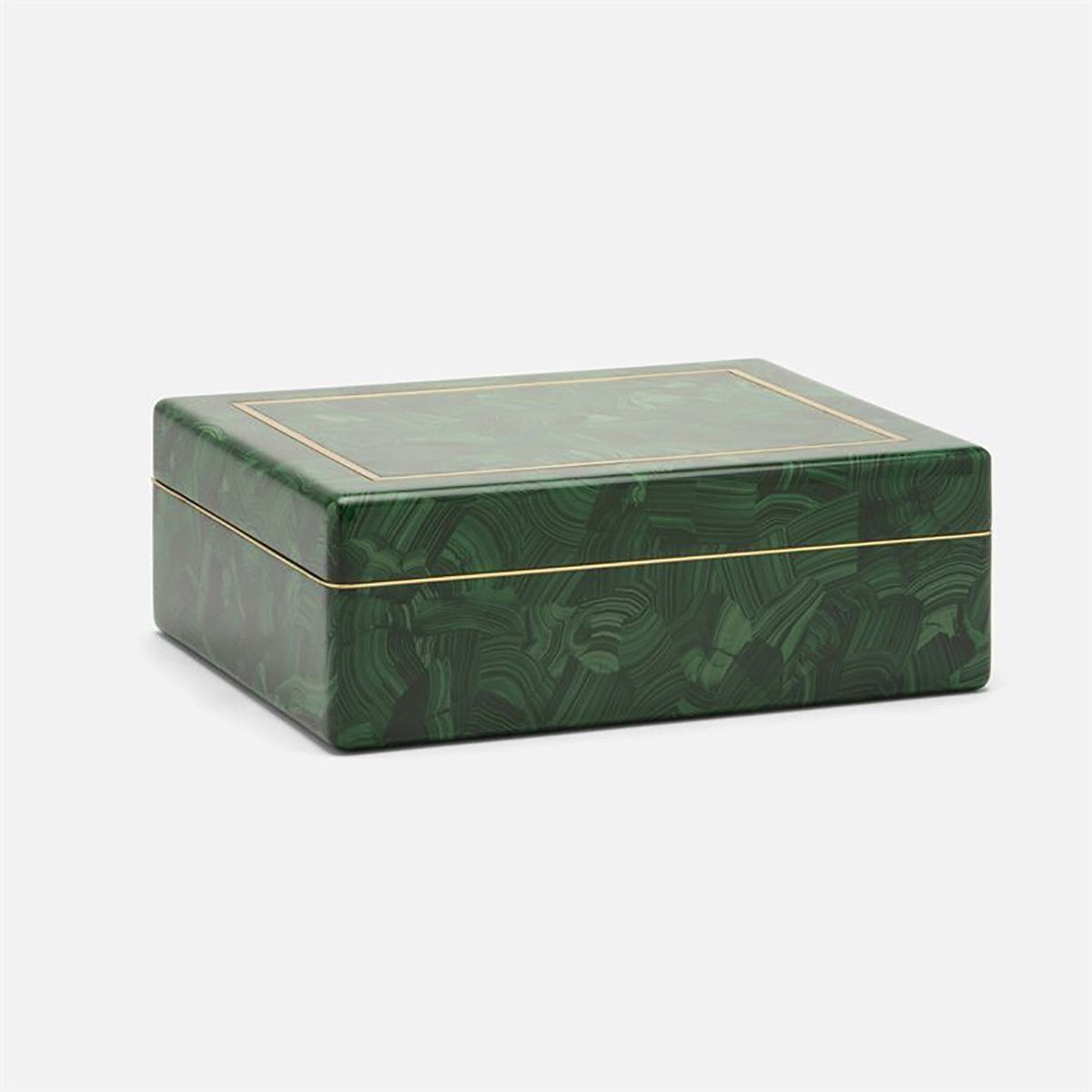 Made Goods Austen Faux Malachite Box