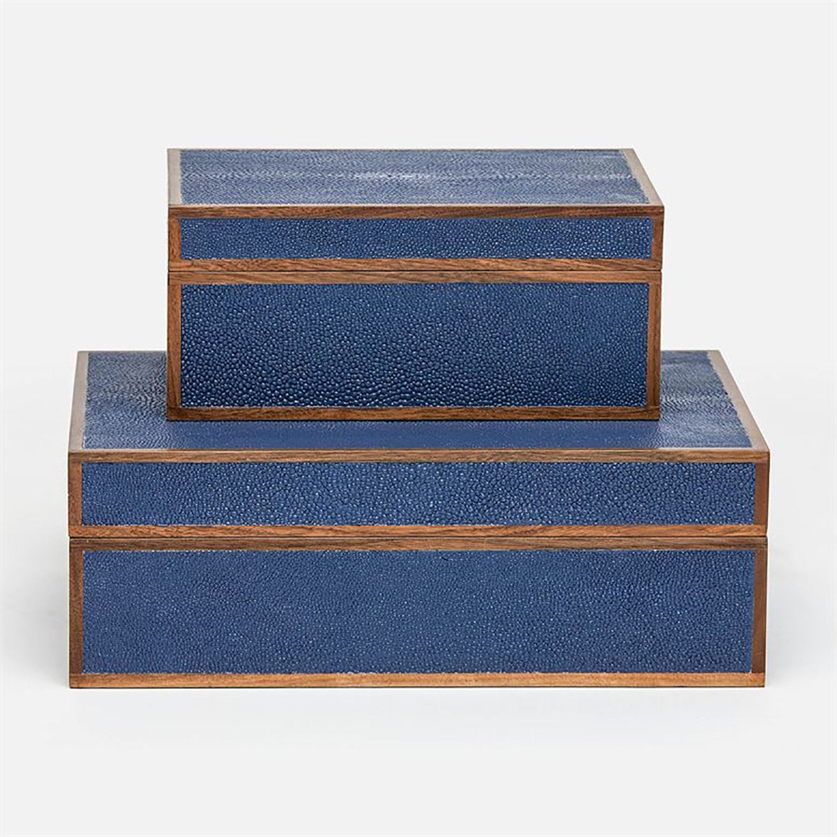 Made Goods Cooper Walnut Veneer Box Set, 2-Piece Set