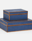 Made Goods Cooper Walnut Veneer Box Set, 2-Piece Set