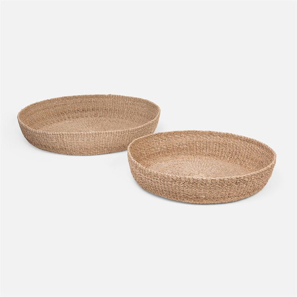 Made Goods Jiles Abaca Fiber Basket, 2-Piece Set