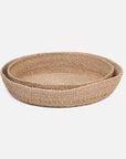 Made Goods Jiles Abaca Fiber Basket, 2-Piece Set