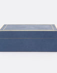 Made Goods Mateus Realistic Faux Shagreen Brass Box