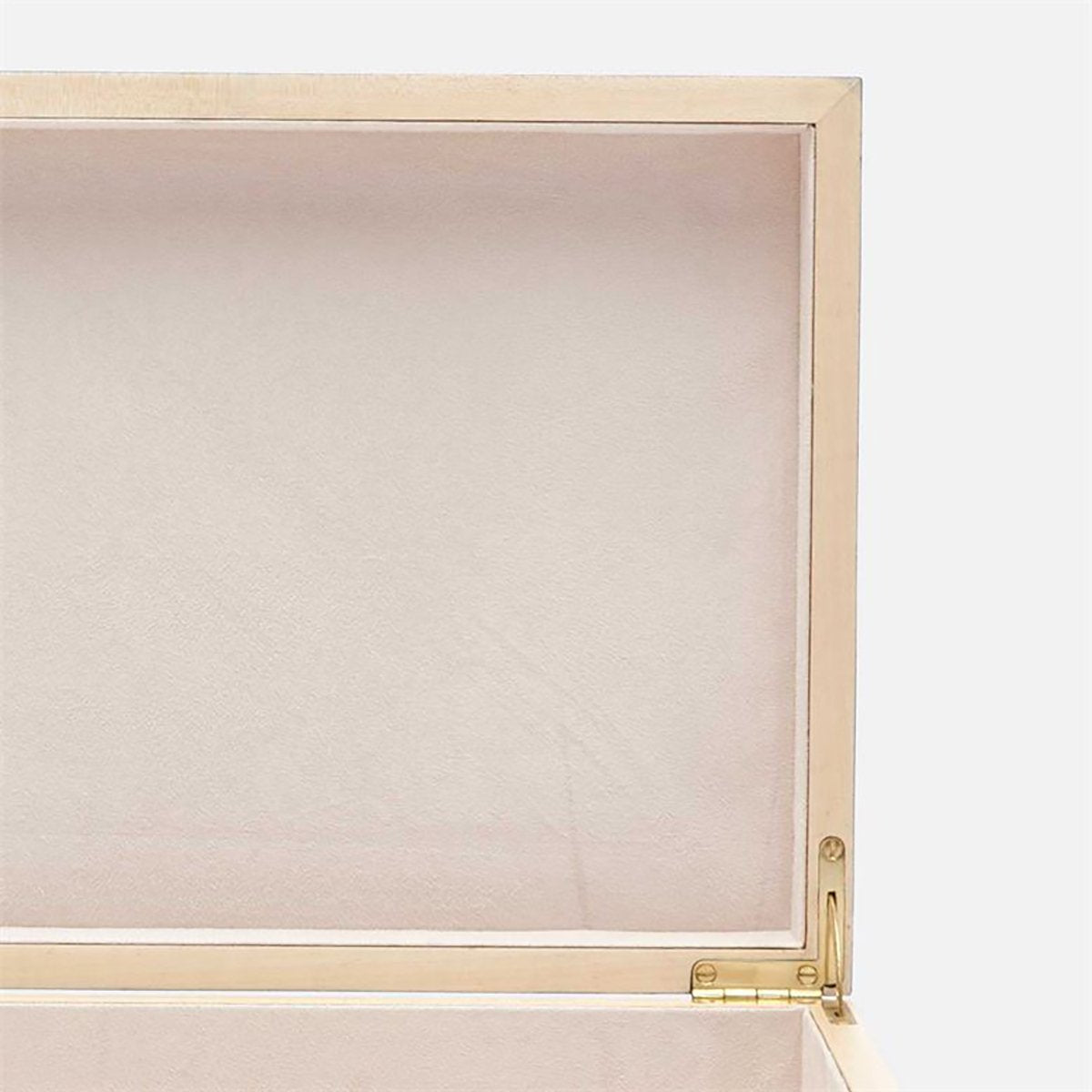 Made Goods Mateus Realistic Faux Shagreen Brass Box