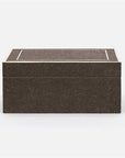 Made Goods Mateus Realistic Faux Shagreen Brass Box