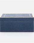 Made Goods Mateus Realistic Faux Shagreen Brass Box