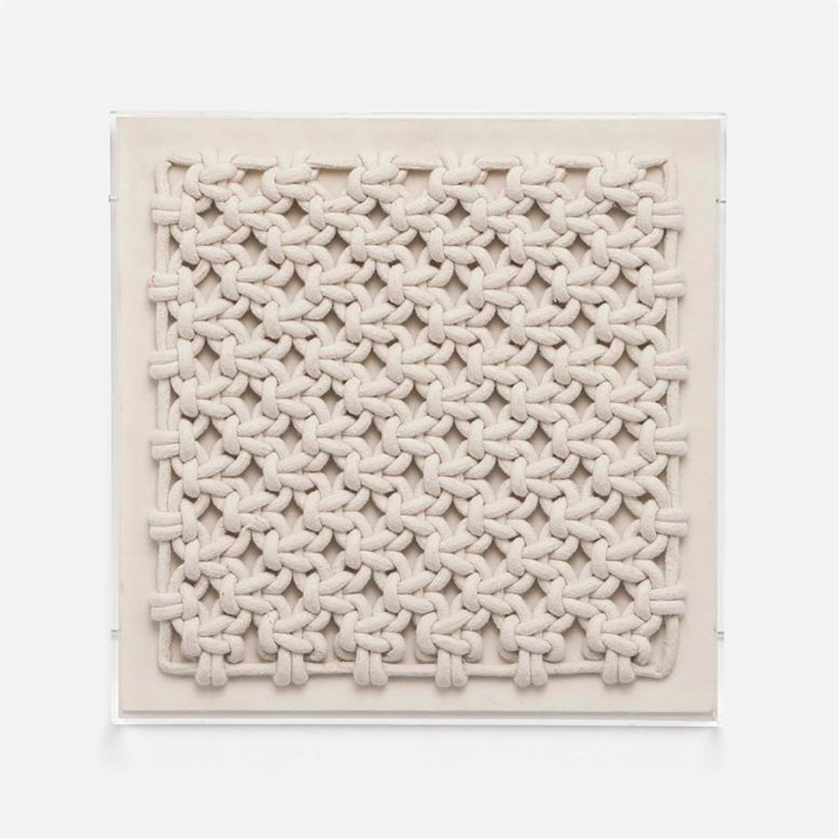 Made Goods Bello 24-Inch Macrame Rope Wall Art