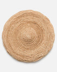 Made Goods Leda 20-Inch Round Abaca Wall Art, Set of 2