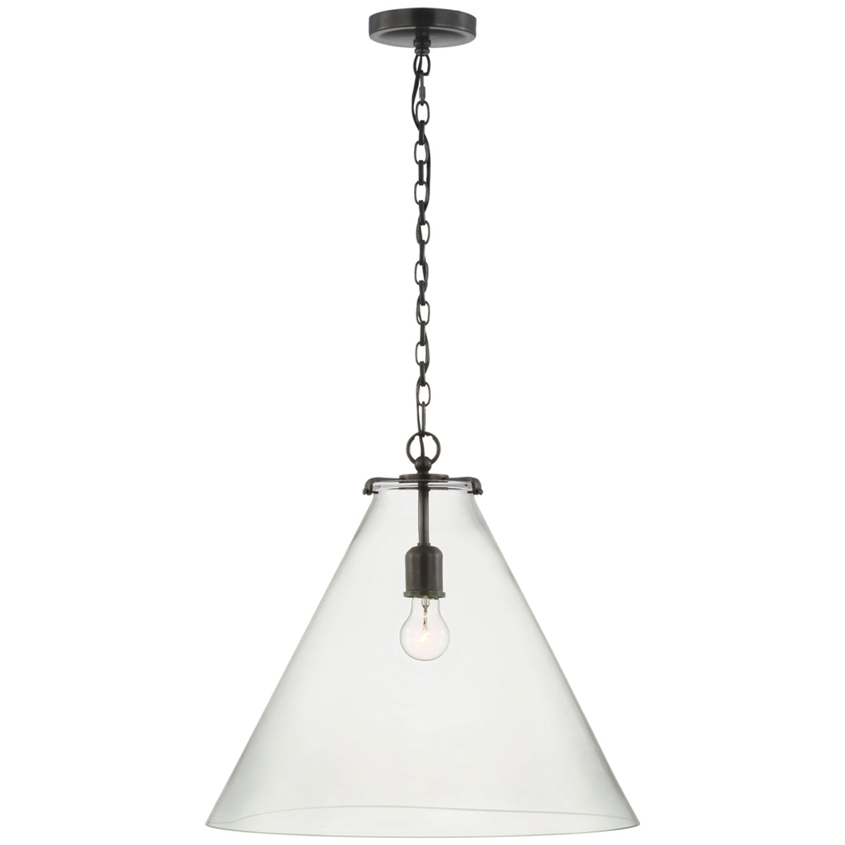 Visual Comfort Katie Large Conical Pendant