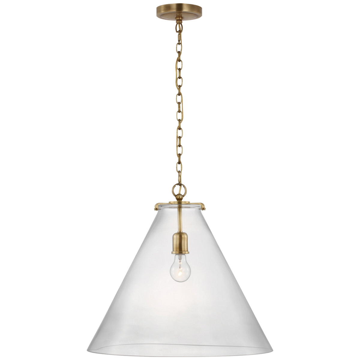 Visual Comfort Katie Large Conical Pendant