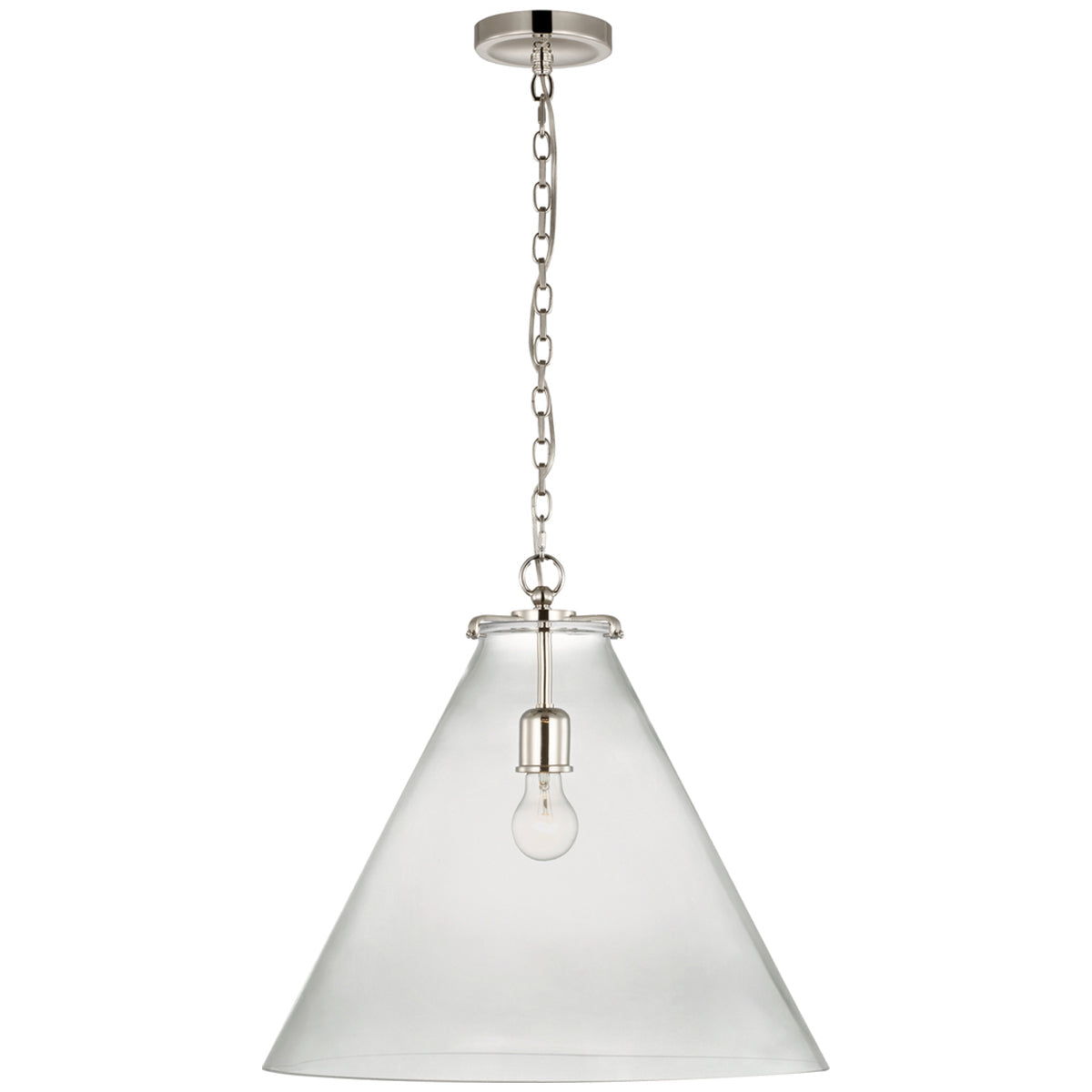 Visual Comfort Katie Large Conical Pendant