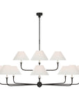 Visual Comfort Piaf Oversized Two Tier Chandelier