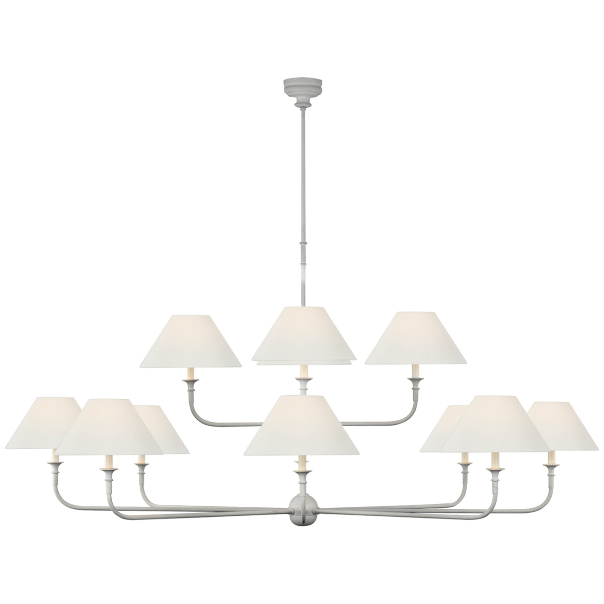 Visual Comfort Piaf Oversized Two Tier Chandelier